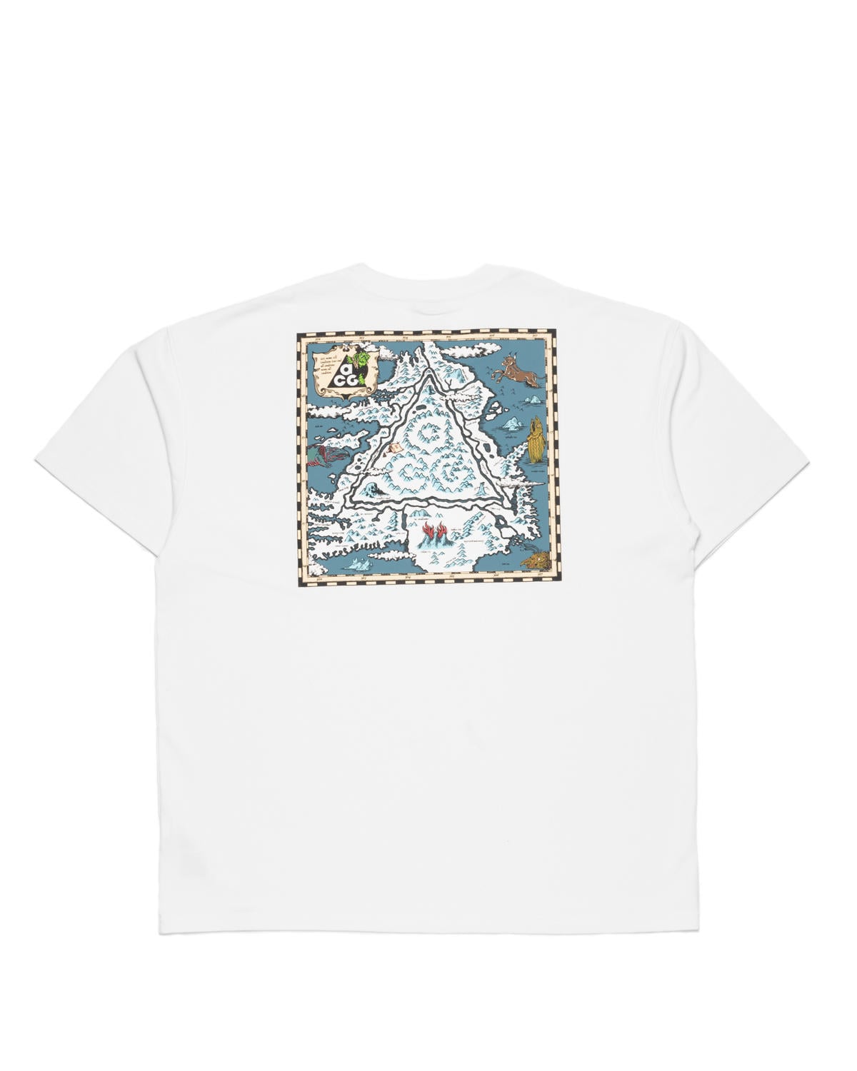 Nike ACG Iceland Map T-Shirt | DJ5734-121 | AFEW STORE